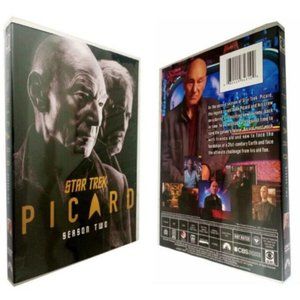 Star Trek Picard: Season 2 two (DVD,3-Disc Set) Region 1 for US/CA